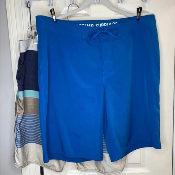 Mossimo Supply Co. Vibrant Blue Board Shorts - Picture 4 of 4